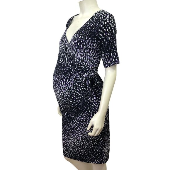 MOTHERHOOD MATERNITY SHORT SLEEVE DRESS MD - Picture 3 of 6